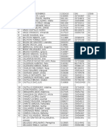 Lista de Asistencia