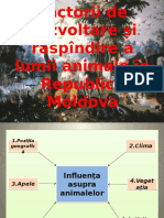 Factorii de Dezvoltare Și Răspîndire A Lumii Animale