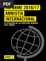 Informe Anual 2016/17 - Amnistía Internacional