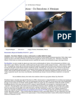 Pep Guardiola - As Táticas - de Barcelona A Munique Revista para Quem Quer Saber Mais