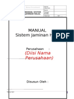 Manual SJH Sesuai HAS 23000