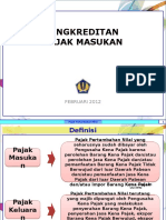 Pengkreditan Pajak Masukan