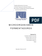 Microorganismos Fermentadores