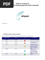 Airspan SC Alarms From Field