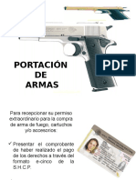 Portacion de Armas