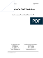 Hands-On BOP Workshop: Authors: Jaap Peetsold and Anton Greeff