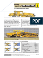 USP 2010 SWS: Ballast Distributing and Profiling Machine