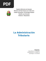 Relación de La Administración Tributaria Con Las Variables Macroeconómicas Que La Afectan