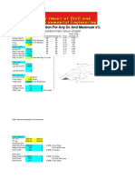 Calculate Super Elevation For Any DC and Maximum E%: Standard Data Values - English