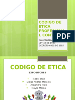 Exposicion Codigo de Etica