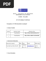 ACC 4203 Auditing (3 Credit Hours) : Section Instructor's Name Classroom, Time 1 Yoon Shik Han Yoon Shik Han