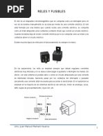 Reles y Fusibles Automotrices