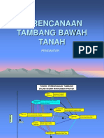 Perencanaan Tambang Bawah Tanah