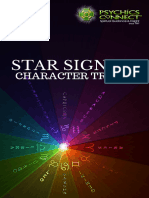 Star Signs and Character Traits 