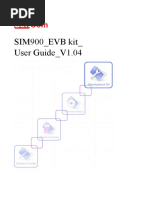 SIM900 EVB Kit User Guide V1.04