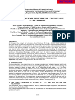 Calculation of Wall Thickness For Long-Distance Slurry Pipeline