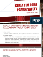 Peran Kerja Tim Pada Pasien Safety