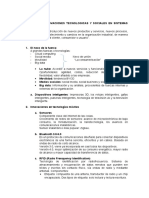 Tendencias e Innovaciones Tecnologicas y Sociales en Sistemas de Informacion