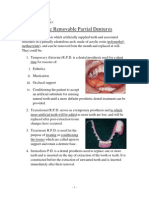 Removable Prosthodontics II - Acrylic Removable Partial Dentures - SIUST, College of Dentisty