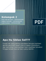 Kelompok 2 PPT Siklus Sel