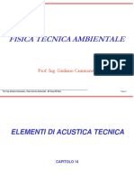 Elementi Di Acustica Applicata - AUT. Cammarata G.