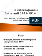 Relatiile Internationale Intre Anii 1871-1914