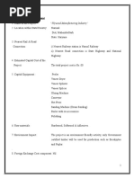 Project Report On Plywood Manufacturing