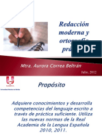 Redacción Moderna y Ortografía LAMINAS PDF