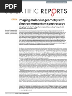 Imaging Molecular Geometry With Electron Momentum Spectros