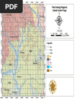Peta Geologi Regional Daerah Kulon Progo: Legenda