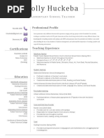 Holly Huckeba 2 Page Resume