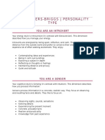 MBTI Personality Test