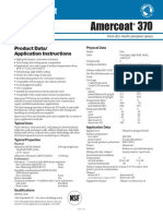 PPG Amercoat 370 Data Sheet