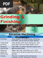 Ch-10 Grinding and Finishing