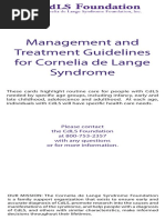 Treatment-Guidelines Cornelia de Lange