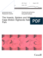 Insects Spiders and Mites of Cape Breton PDF