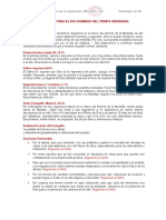 Moniciones 8vo Domingo Del Tiempo Ordinario 2017