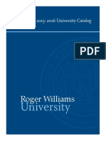 Roger Williams University PDF