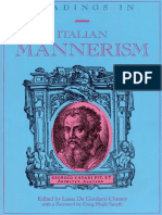 (American University Studies. Series XX, Fine Arts - 24) Liana de Girolami Cheney-Readings in Italian Mannerism-Peter Lang Publishing (1997)