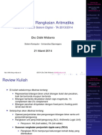 TSK205 Kuliah9 DesainRangkaianAritmatika v201403 PDF