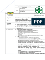 SOP Penatalaksanaan Gigitan Serangga