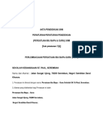 Akta Pendidikan 1996 Perlembagaan Pibg