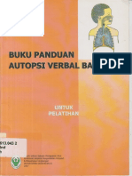 Buku Panduan Autopsi Verbal Balita 2007