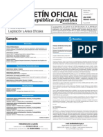 Boletín Oficial de La República Argentina, Número 33.575. 01 de Marzo de 2017