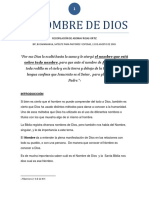 NOMBRE de Dios PDF