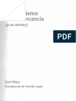 Fetichismo de La Mercancía PDF