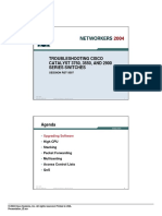 Troubleshooting Cisco CATALYST 3750, 3550, AND 2900 Series Switches