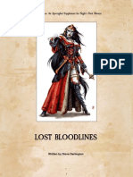 WHFRP 2 Lost Bloodlines