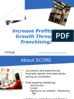 Increase Profits by Growth Through Franchising