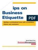 Business Etiquette 101